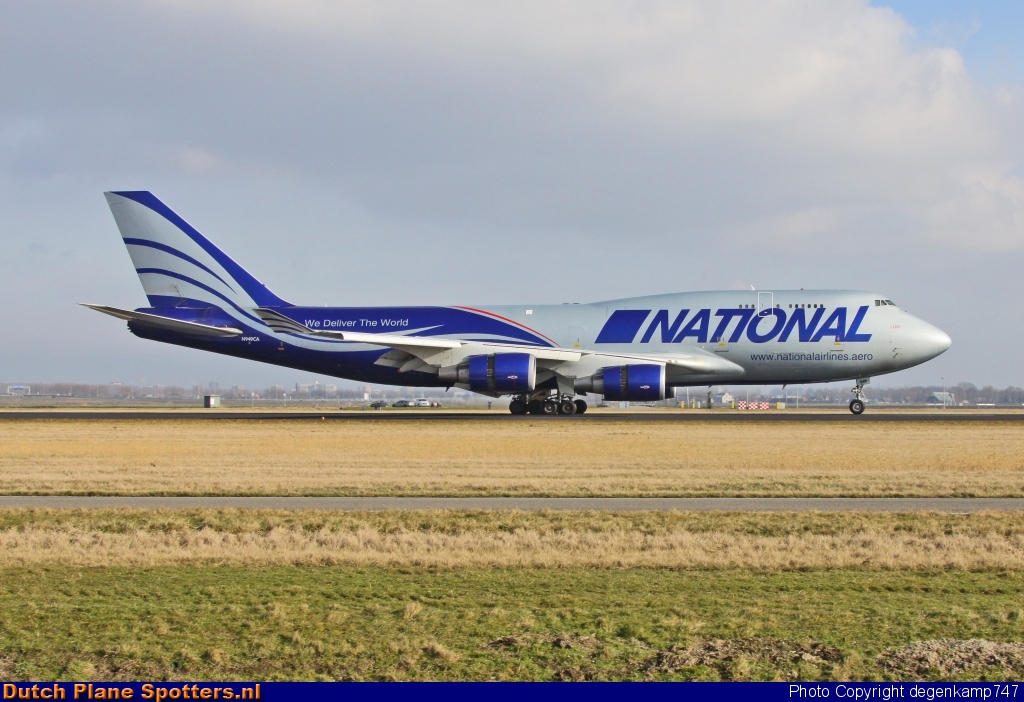 N949CA Boeing 747-400 National Airlines by Herman Degenkamp