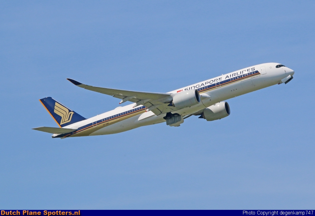 9V-SMA Airbus A350-900 Singapore Airlines by Herman Degenkamp