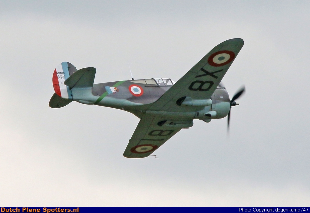 G-CCVH Curtiss-Wright Hawk 75 MIL - British Royal Air Force by Herman Degenkamp