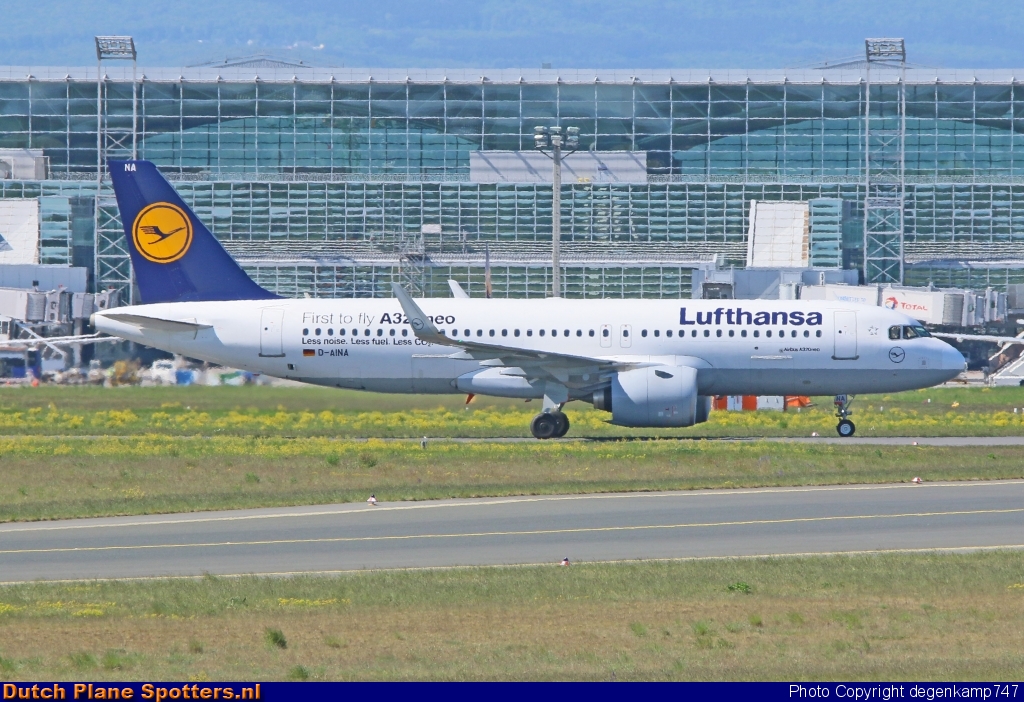 D-AINA Airbus A320neo Lufthansa by Herman Degenkamp