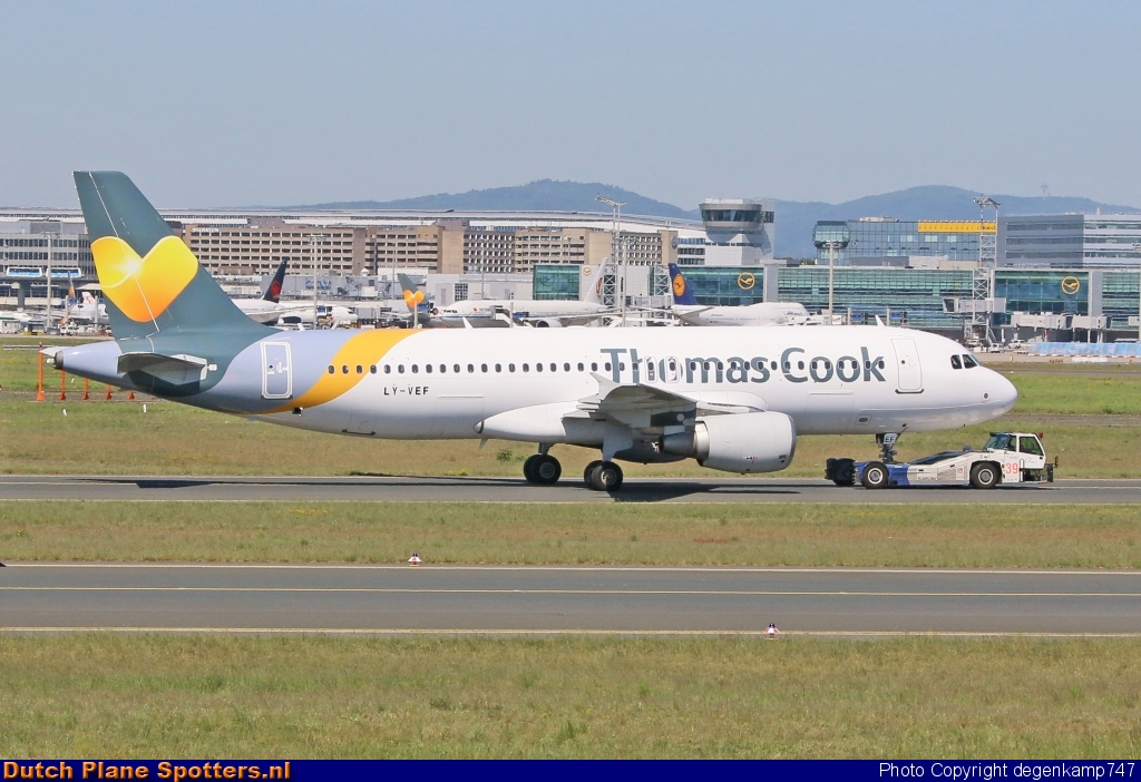 LY-VEF Airbus A320 Avion Express (Thomas Cook) by Herman Degenkamp