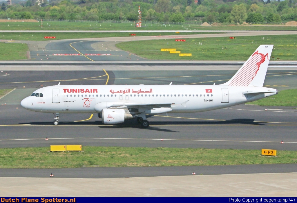 TS-IMM Airbus A320 Tunisair by Herman Degenkamp