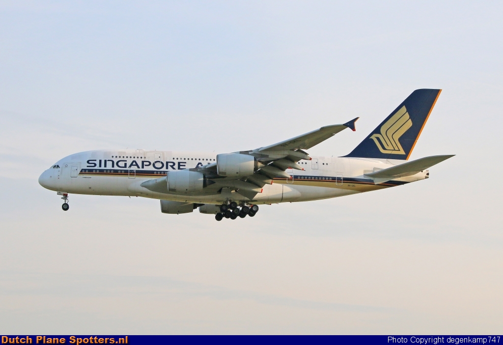 9V-SKL Airbus A380-800 Singapore Airlines by Herman Degenkamp