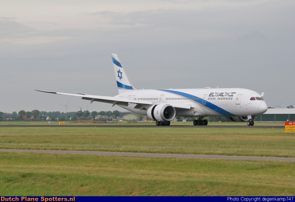 4X-EDI Boeing 787-9 Dreamliner El Al Israel Airlines by Herman Degenkamp