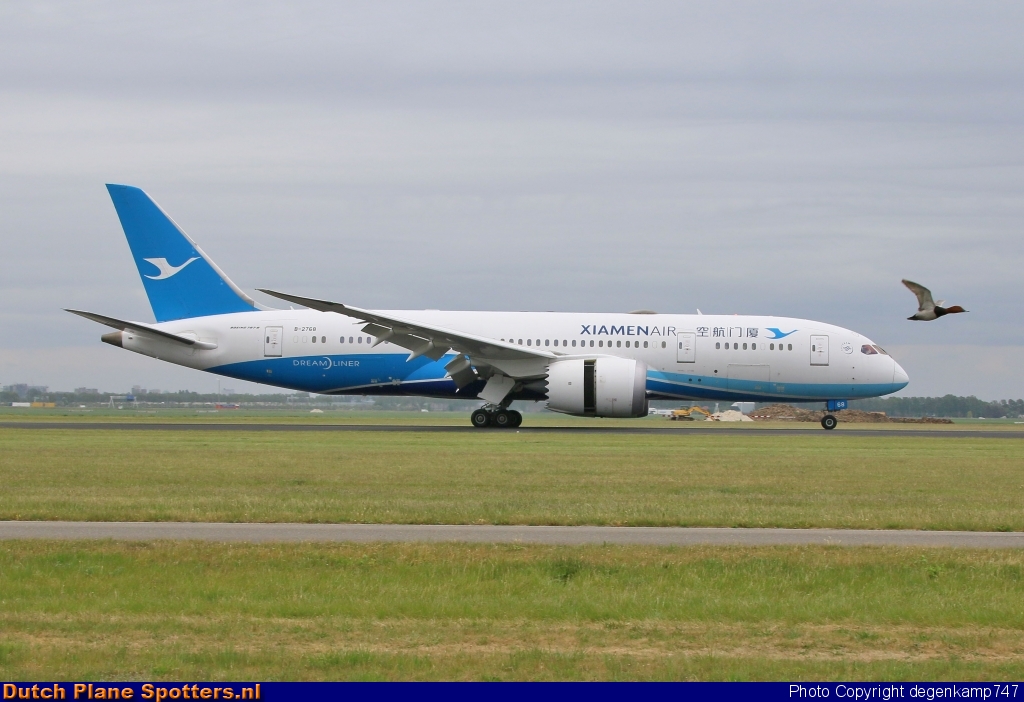 B-2768 Boeing 787-8 Dreamliner Xiamen Airlines by Herman Degenkamp