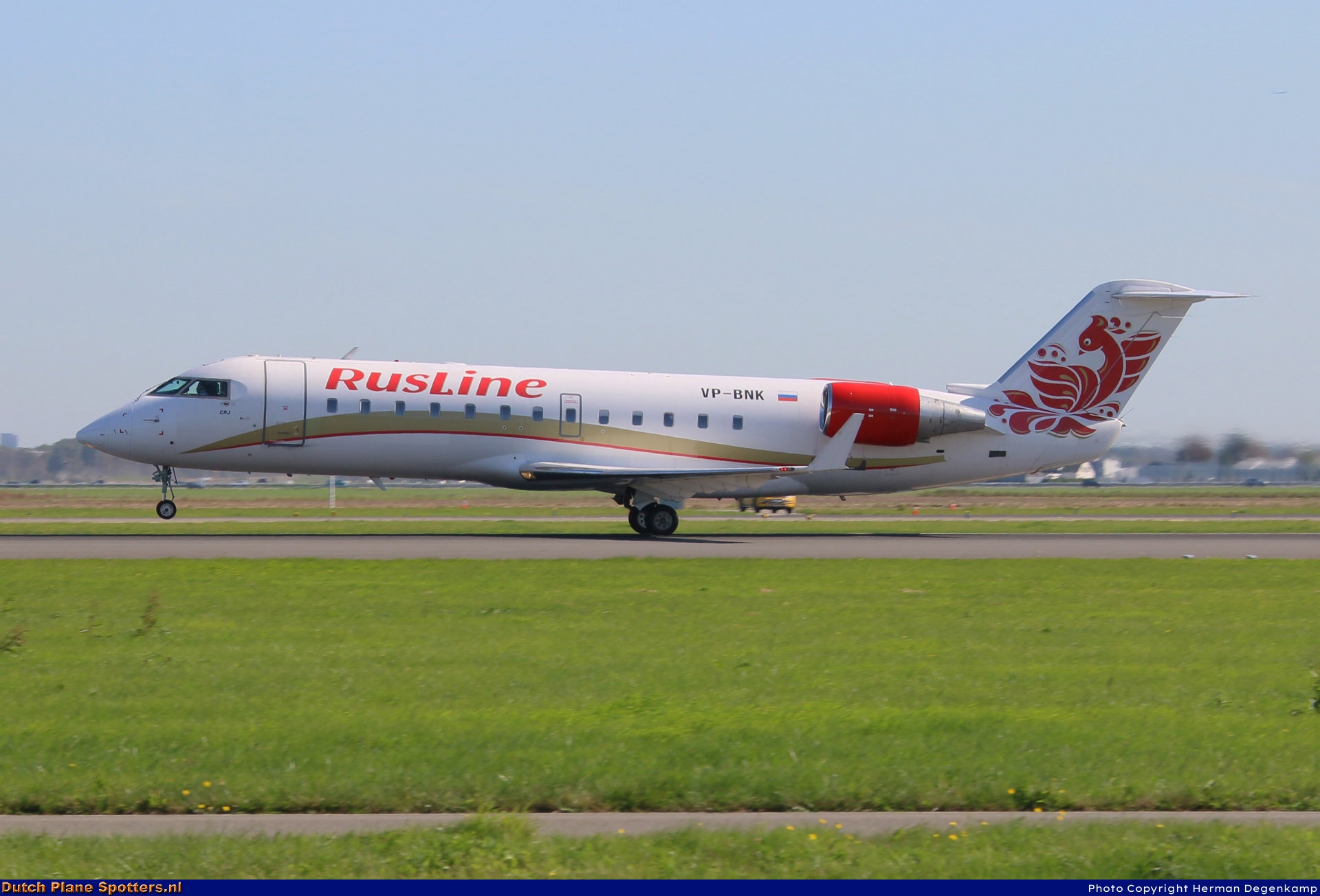 VP-BNK Bombardier Canadair CRJ100 RusLine by Herman Degenkamp
