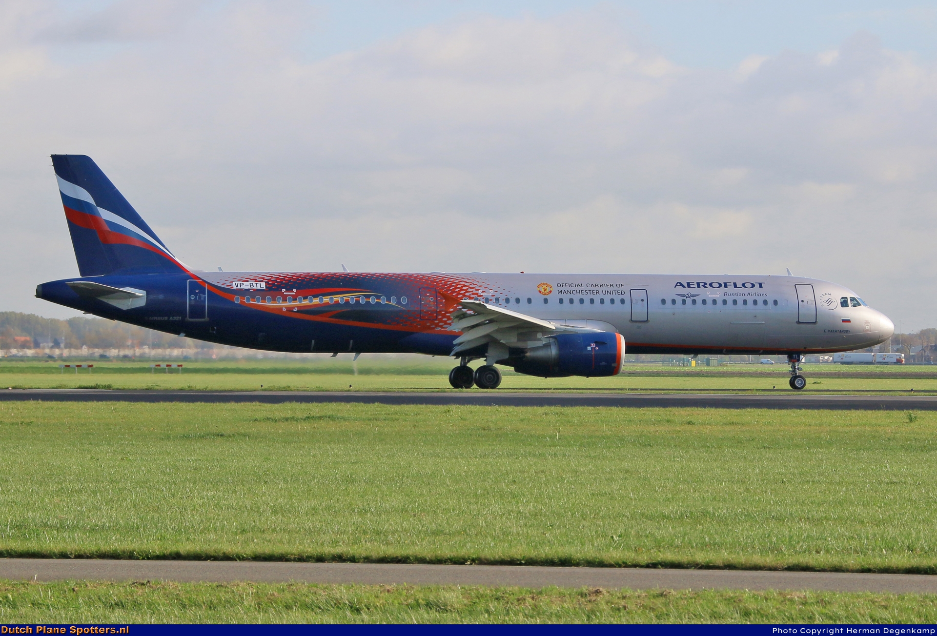 VP-BTL Airbus A321 Aeroflot - Russian Airlines by Herman Degenkamp