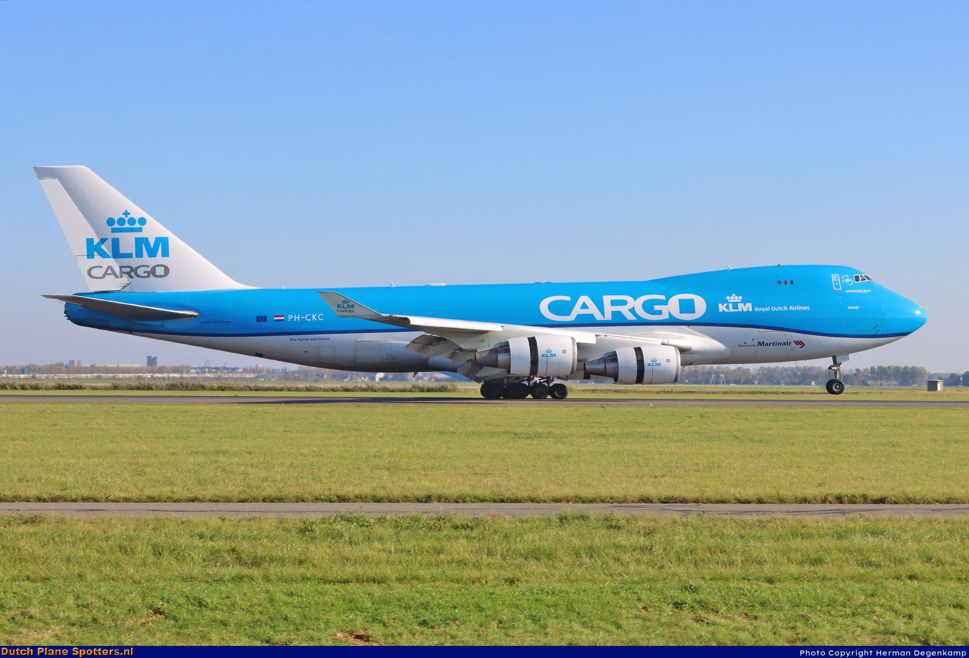 PH-CKC Boeing 747-400 KLM Cargo by Herman Degenkamp