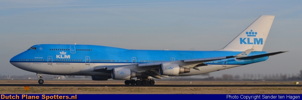 PH-BFR Boeing 747-400 KLM Royal Dutch Airlines by Sander ten Hagen