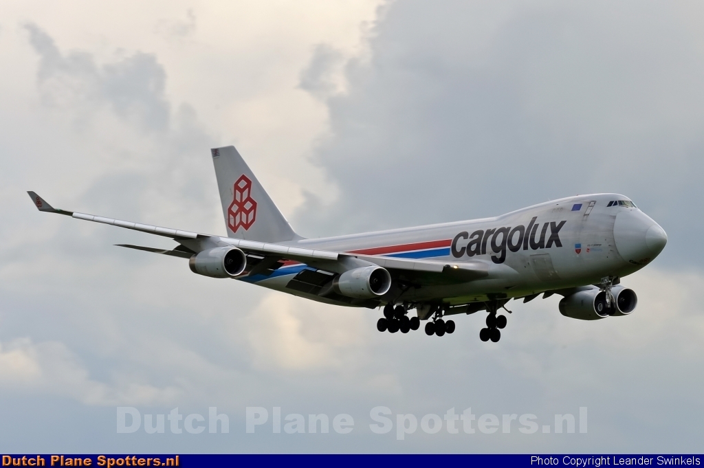 LX-WCV Boeing 747-400 Cargolux by Leander Swinkels