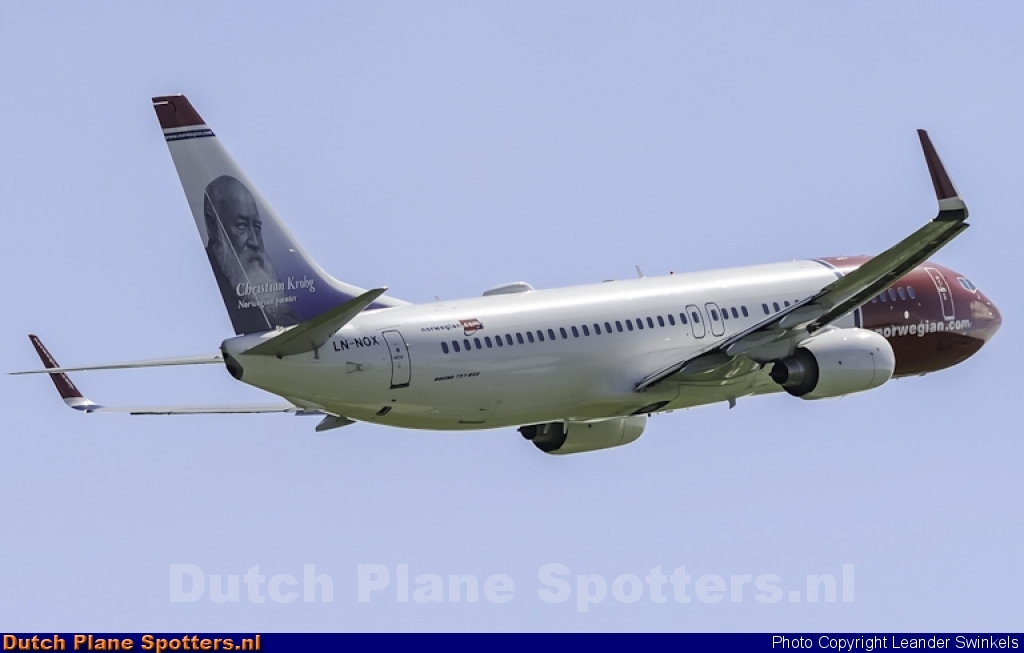 LN-NOX Boeing 737-800 Norwegian Air Shuttle by Leander Swinkels