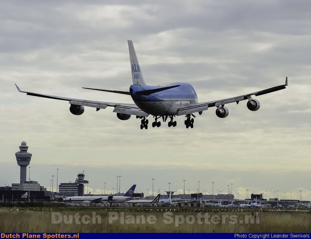 PH-BFH Boeing 747-400 KLM Asia by Leander Swinkels