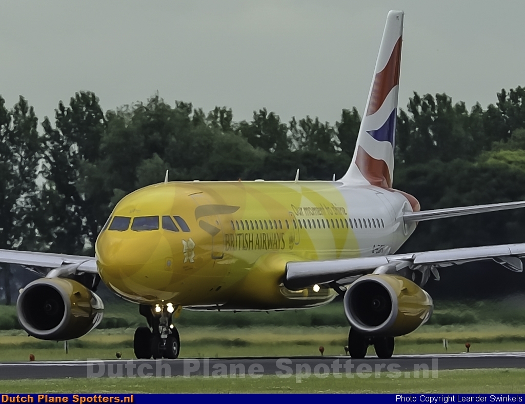 G-EUPC Airbus A319 British Airways by Leander Swinkels