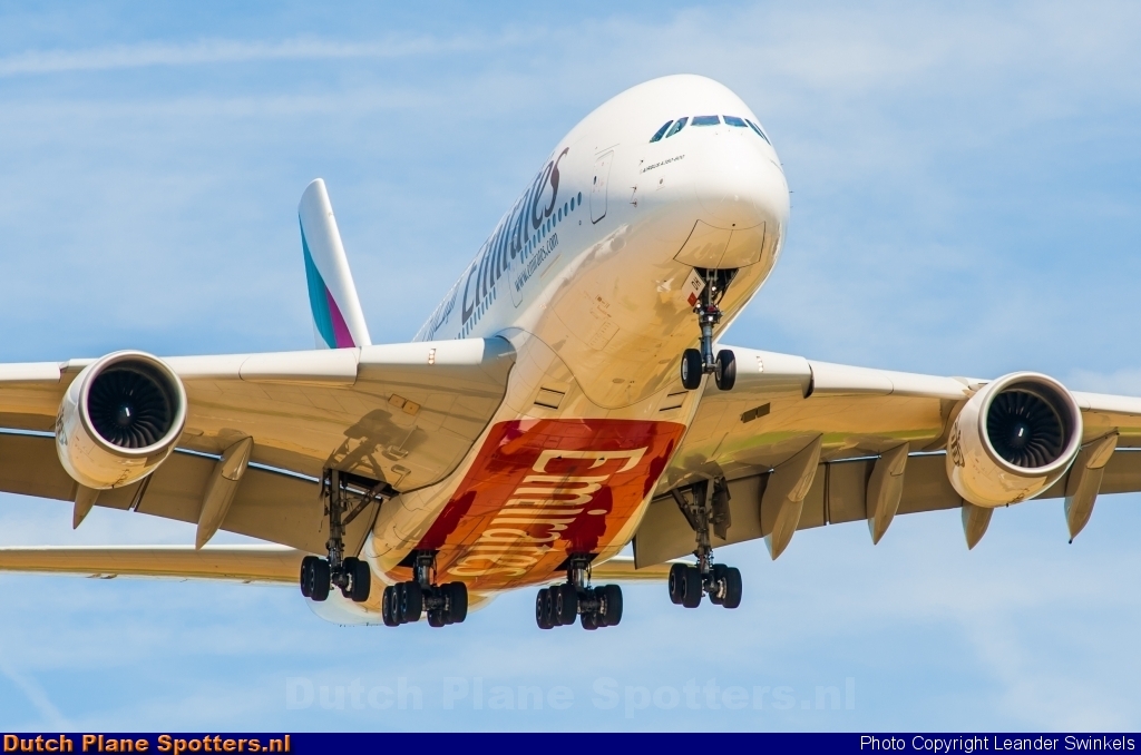 A6-EDH Airbus A380-800 Emirates by Leander Swinkels