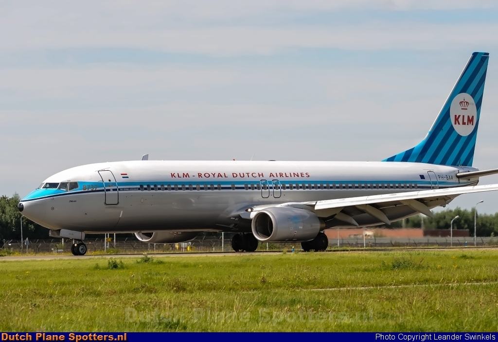 PH-BXA Boeing 737-800 KLM Royal Dutch Airlines by Leander Swinkels