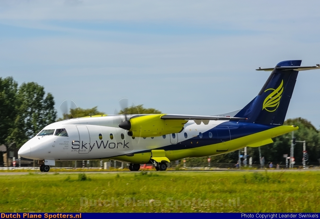 HB-AER Dornier Do-328 Sky Work Airlines by Leander Swinkels