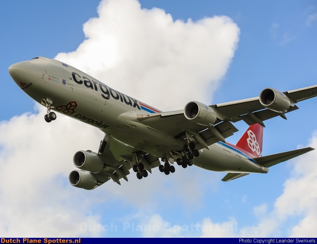 LX-VCC Boeing 747-8 Cargolux by Leander Swinkels