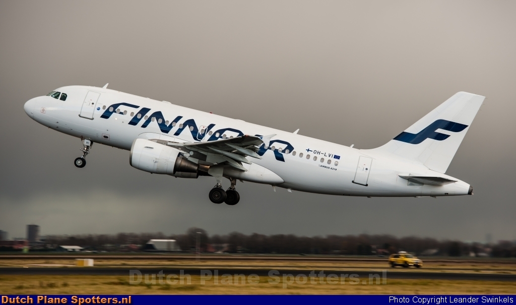 OH-LVI Airbus A319 Finnair by Leander Swinkels