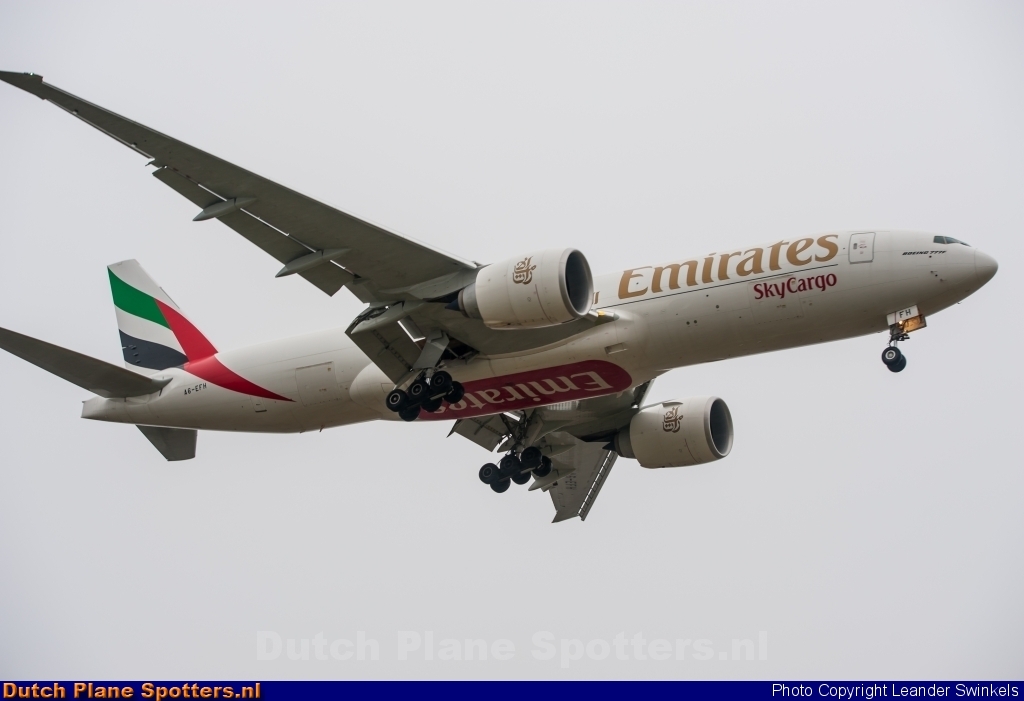 A6-EFH Boeing 777-F Emirates Sky Cargo by Leander Swinkels