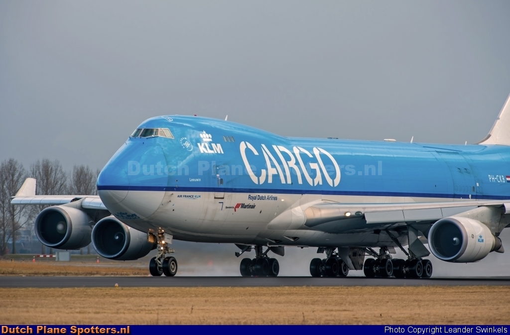 PH-CKB Boeing 747-400 KLM Cargo by Leander Swinkels