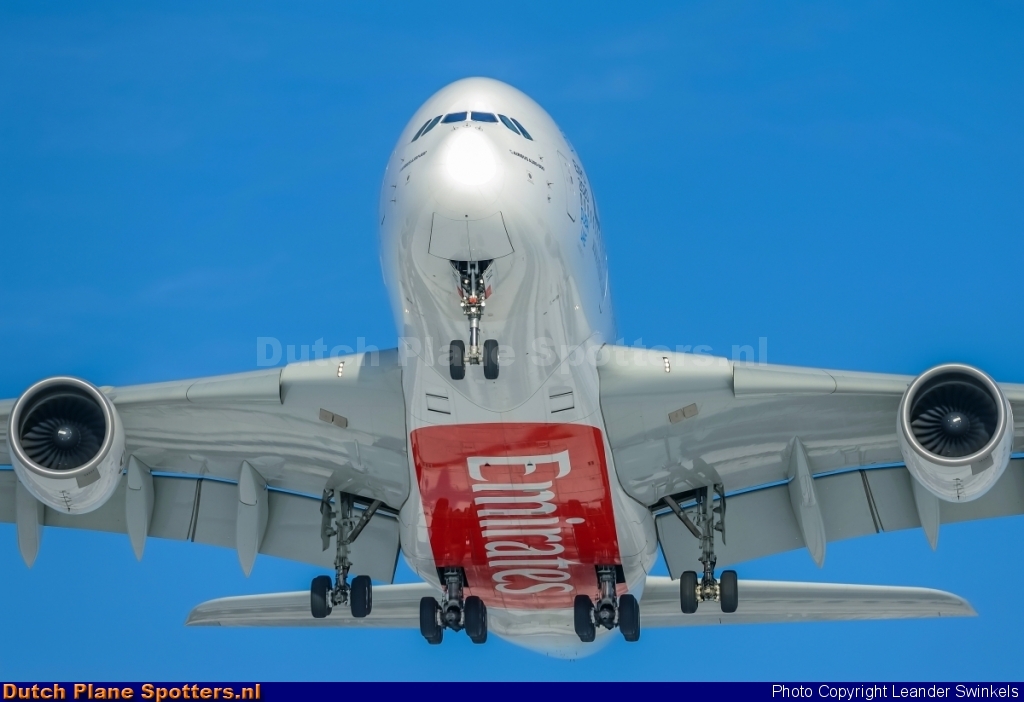 A6-EDK Airbus A380-800 Emirates by Leander Swinkels