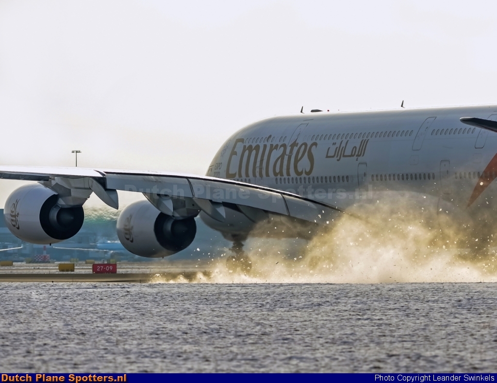 A6-EDK Airbus A380-800 Emirates by Leander Swinkels