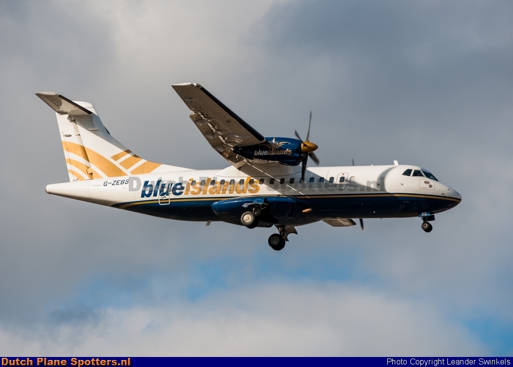 G-ZEBS ATR 42 Blue Islands by Leander Swinkels