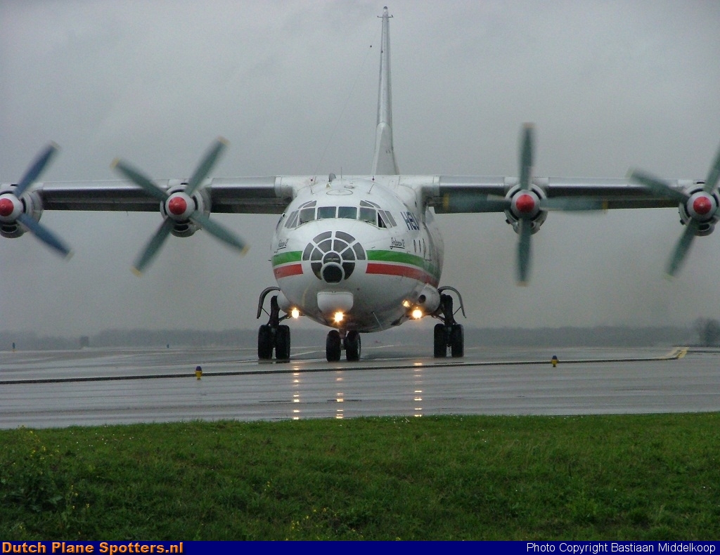LZ-CBE Antonov An-12 Heli Air Cargo by Bastiaan Middelkoop