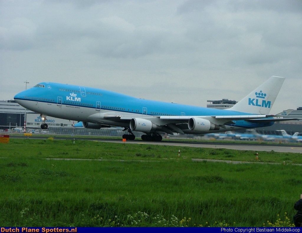 PH-BFN Boeing 747-400 KLM Royal Dutch Airlines by Bastiaan Middelkoop