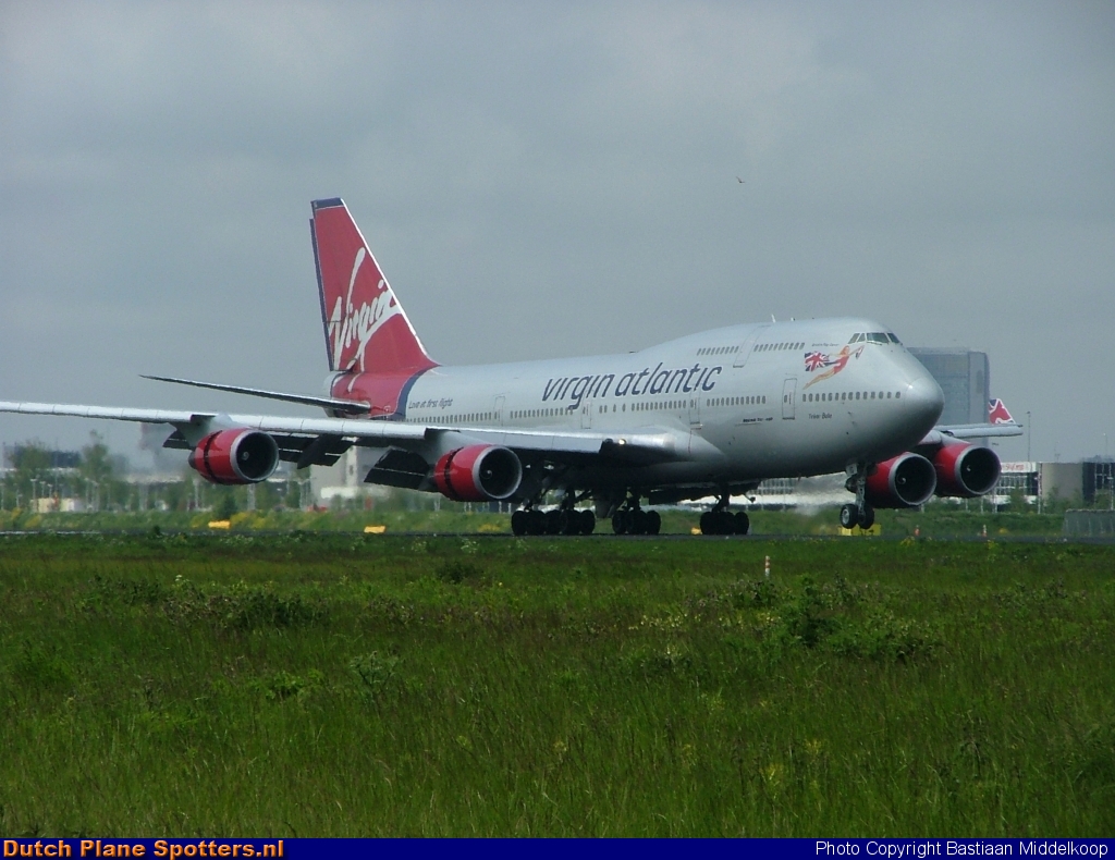G-VBIG Boeing 747-400 Virgin Atlantic by Bastiaan Middelkoop
