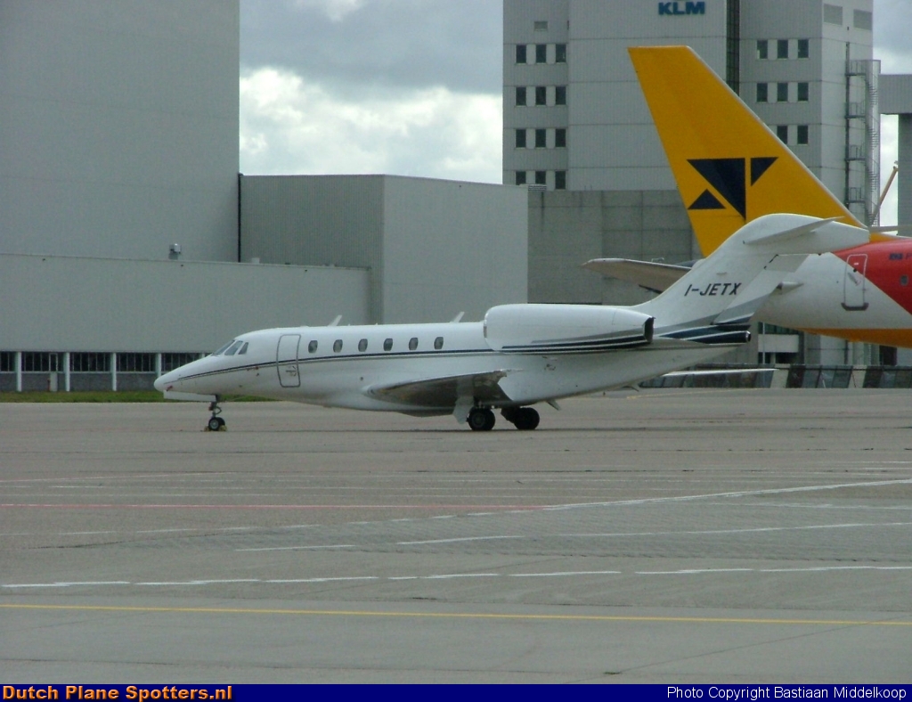I-JETX Cessna 750 Citation X Private by Bastiaan Middelkoop