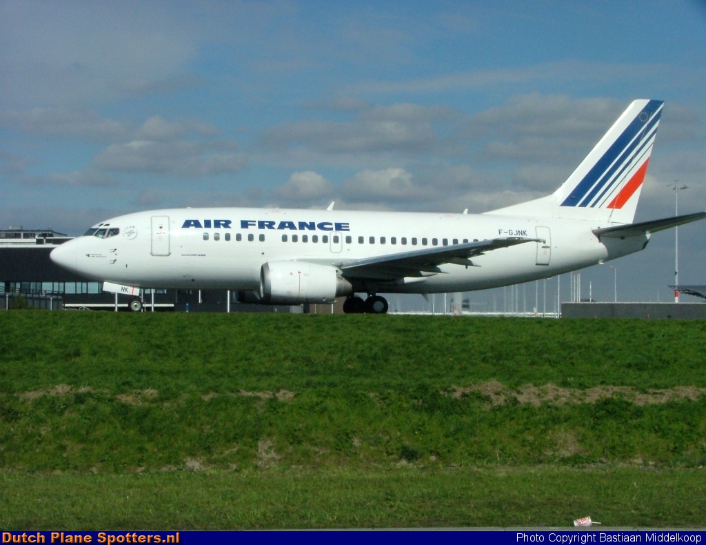 F-GJNK Boeing 737-500 Air France by Bastiaan Middelkoop