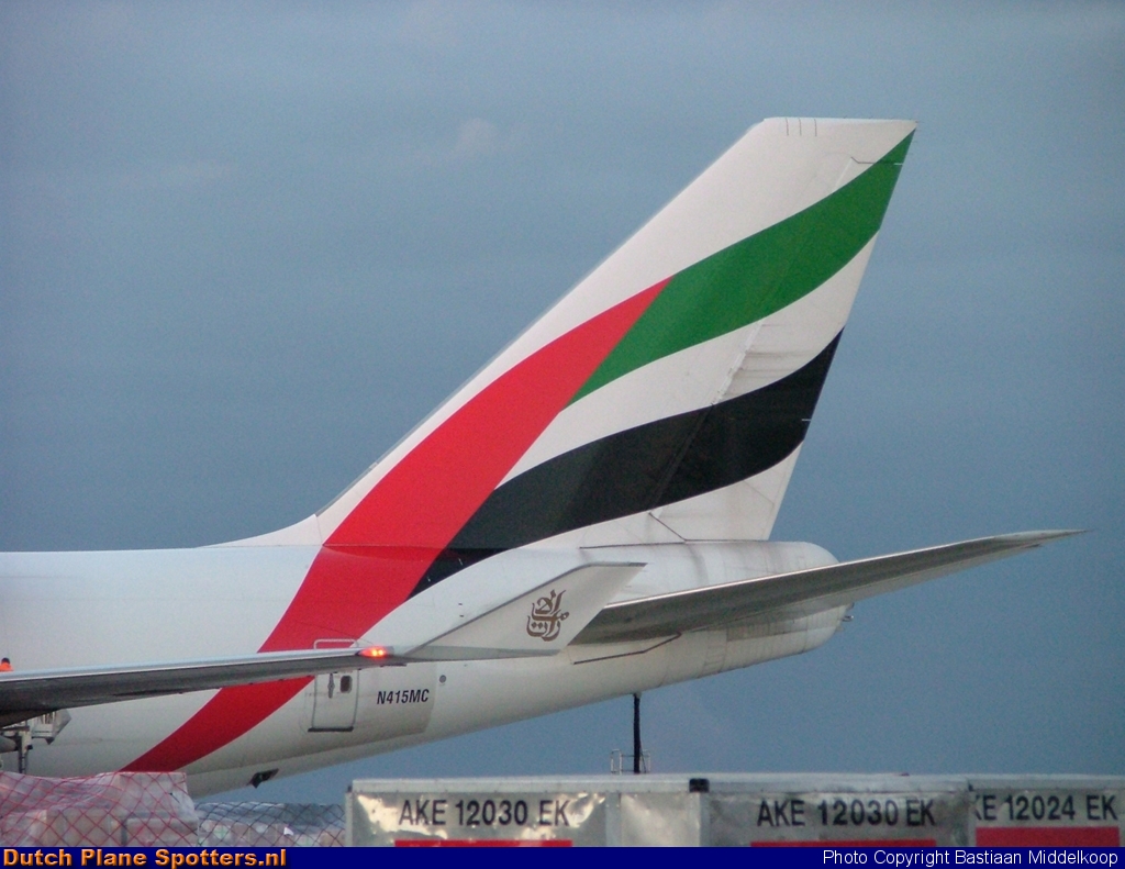 N415CK Boeing 747-400 Emirates Sky Cargo by Bastiaan Middelkoop