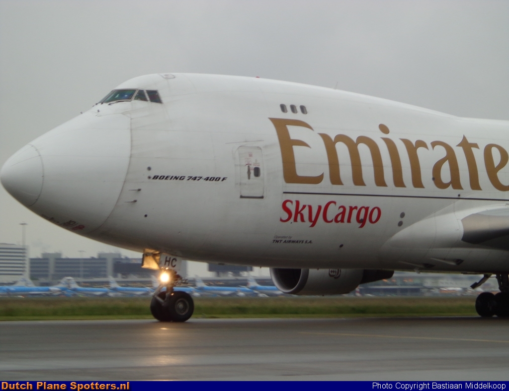 OO-THC Boeing 747-400 Emirates Sky Cargo by Bastiaan Middelkoop