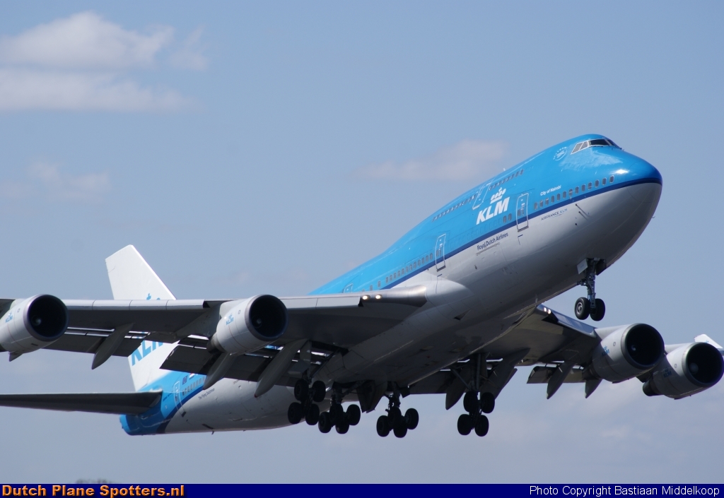 PH-BFN Boeing 747-400 KLM Royal Dutch Airlines by Bastiaan Middelkoop