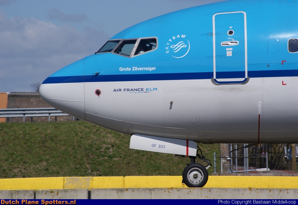 PH-BGF Boeing 737-700 KLM Royal Dutch Airlines by Bastiaan Middelkoop