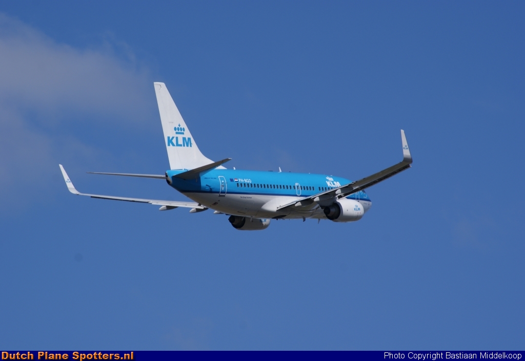 PH-BGO Boeing 737-700 KLM Royal Dutch Airlines by Bastiaan Middelkoop