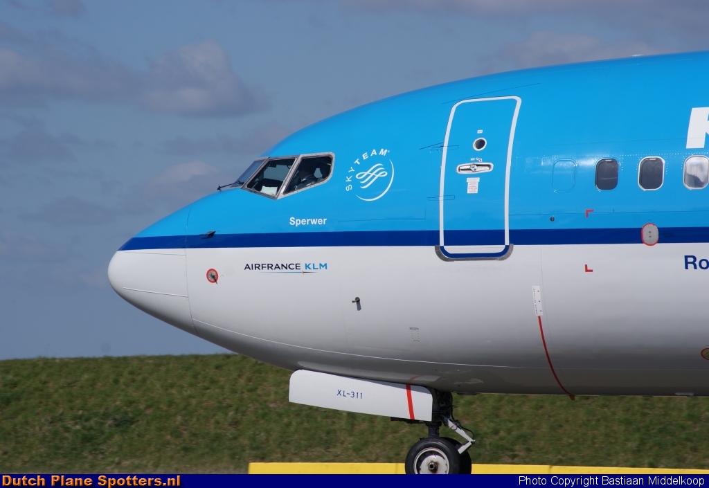 PH-BXL Boeing 737-800 KLM Royal Dutch Airlines by Bastiaan Middelkoop