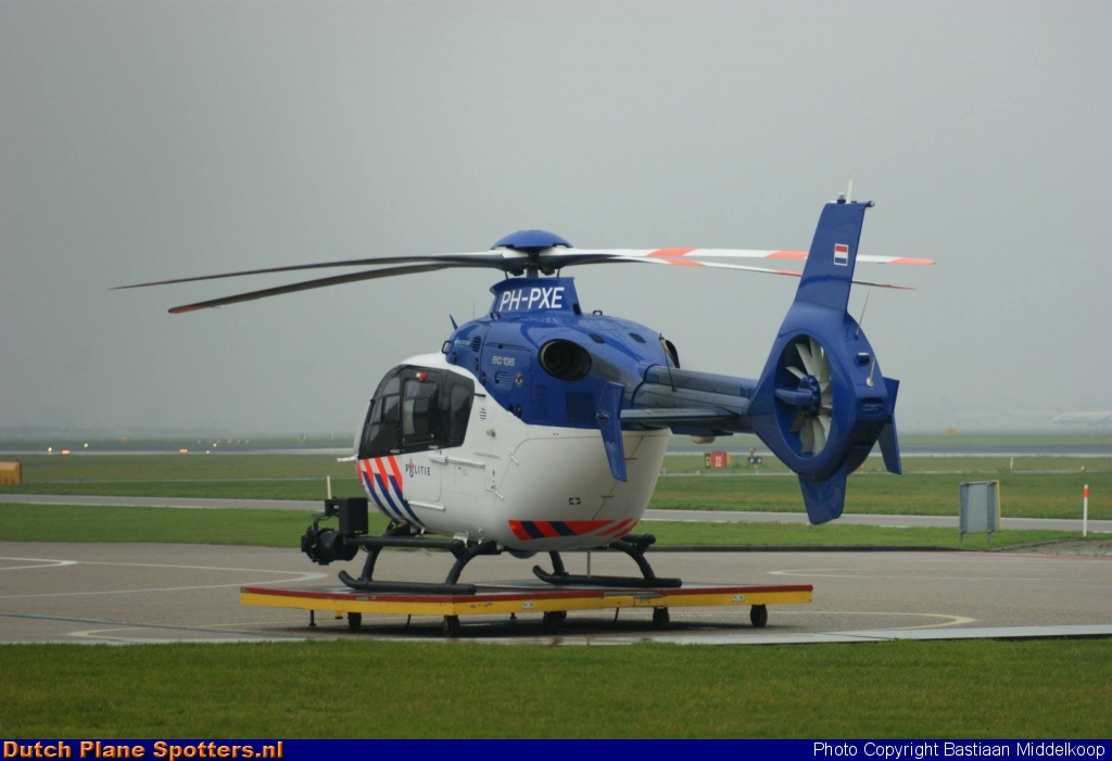 PH-PXE Eurocopter EC-135 Netherlands Police by Bastiaan Middelkoop