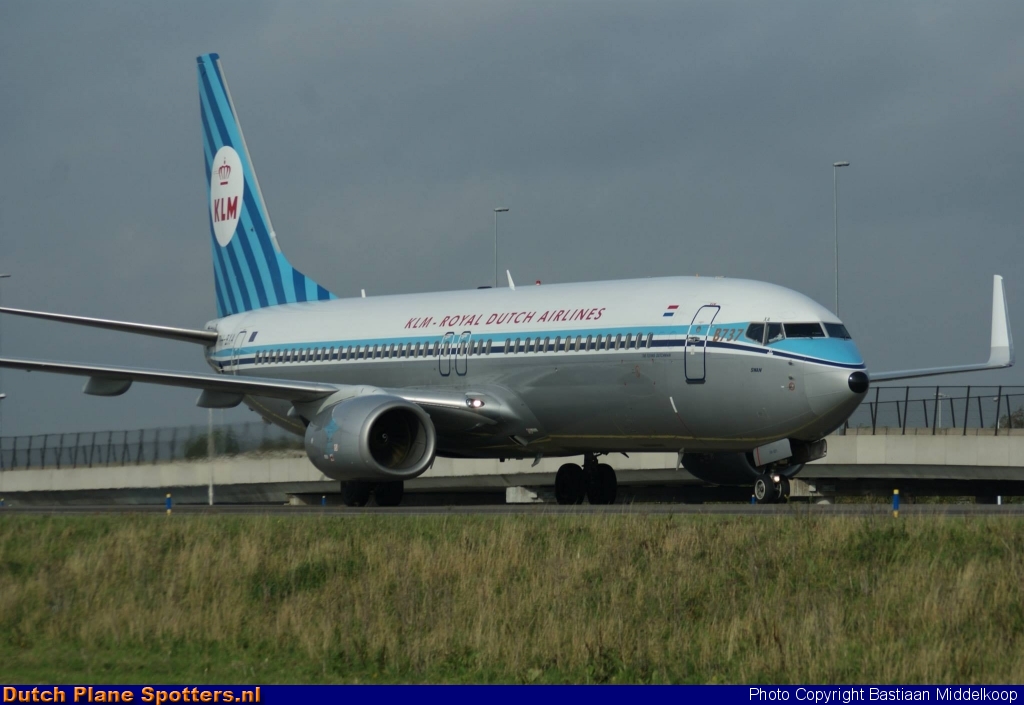 PH-BXA Boeing 737-800 KLM Royal Dutch Airlines by Bastiaan Middelkoop