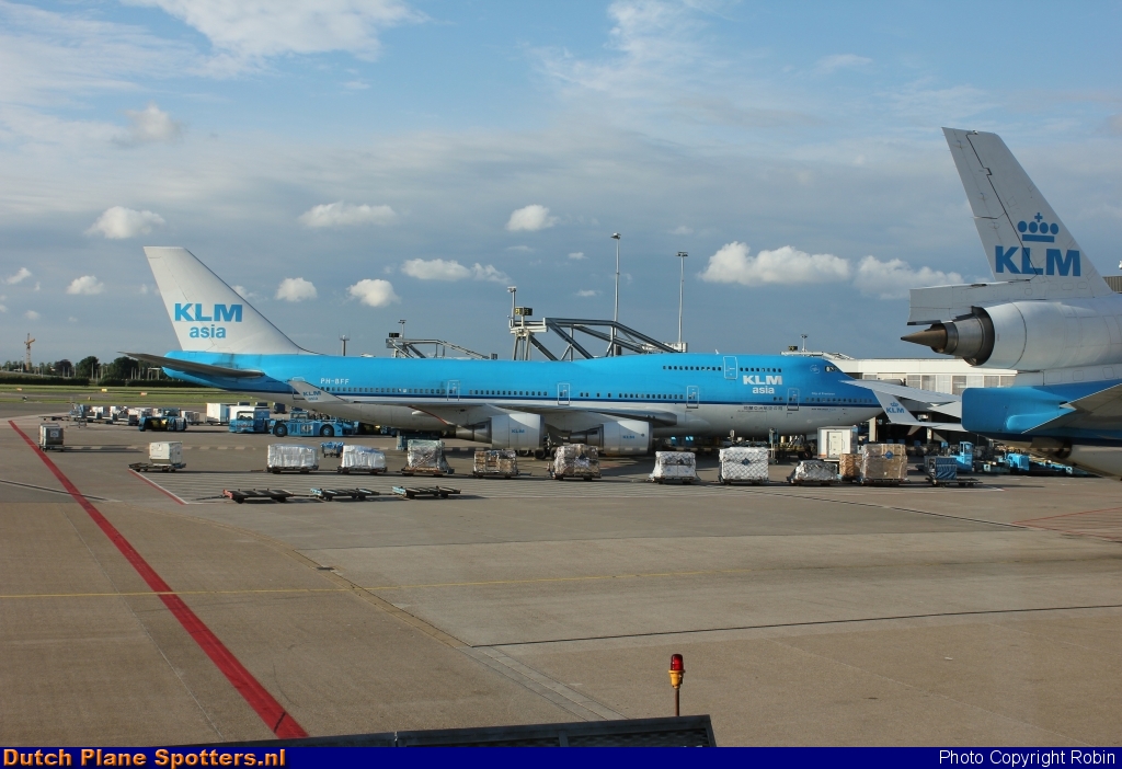 PH-BFF Boeing 747-400 KLM Asia by Robin