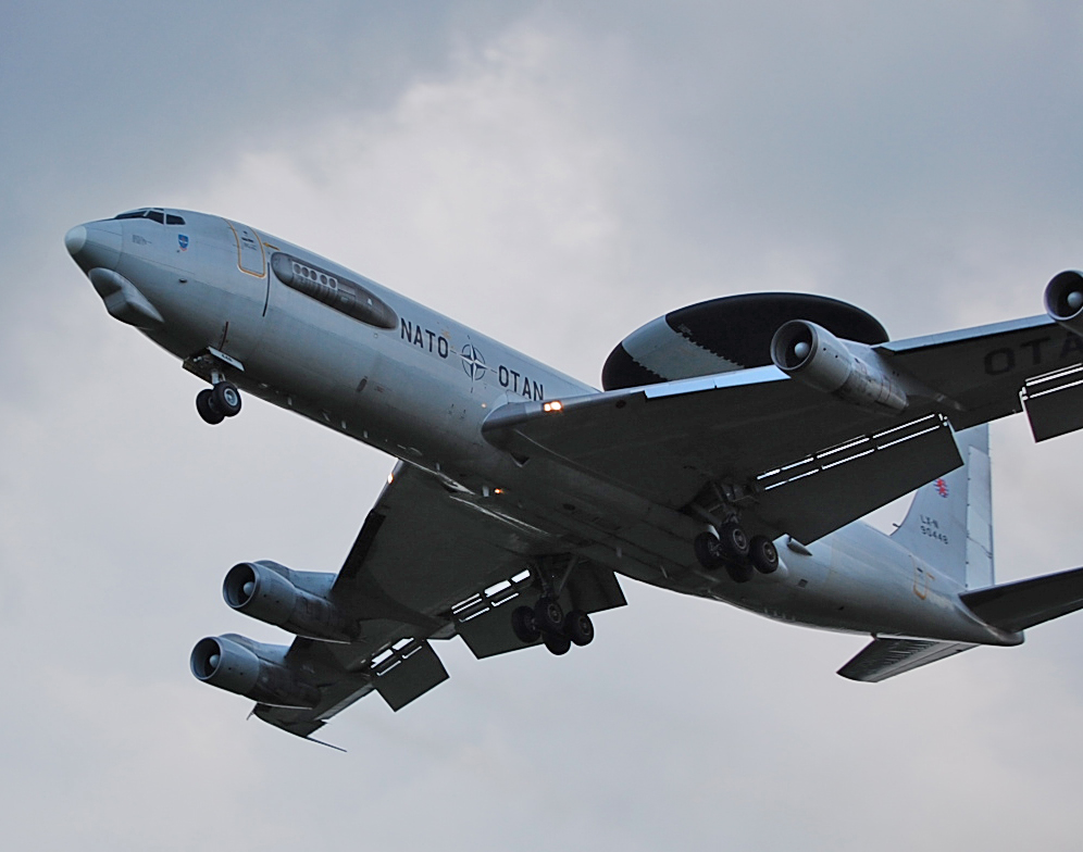 LX-N90448 Boeing E-3 Sentry MIL - NATO Airborne Early Warning Force by plas09
