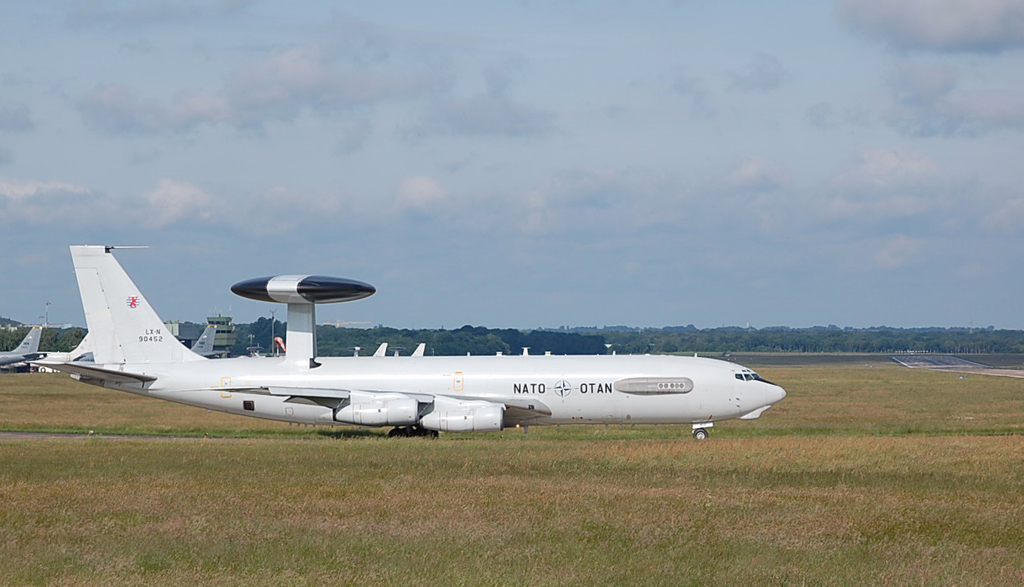 LX-N90542 Boeing E-3 Sentry MIL - NATO Airborne Early Warning Force by plas09