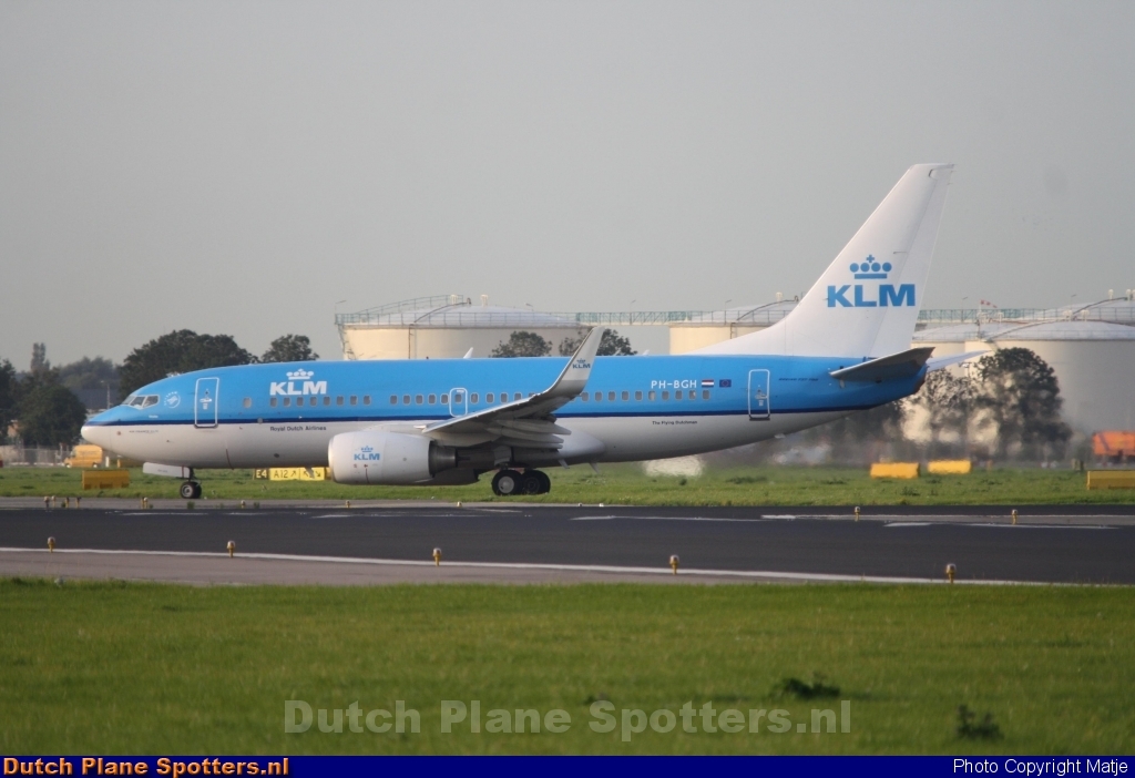 PH-BGH Boeing 737-700 KLM Royal Dutch Airlines by Matje