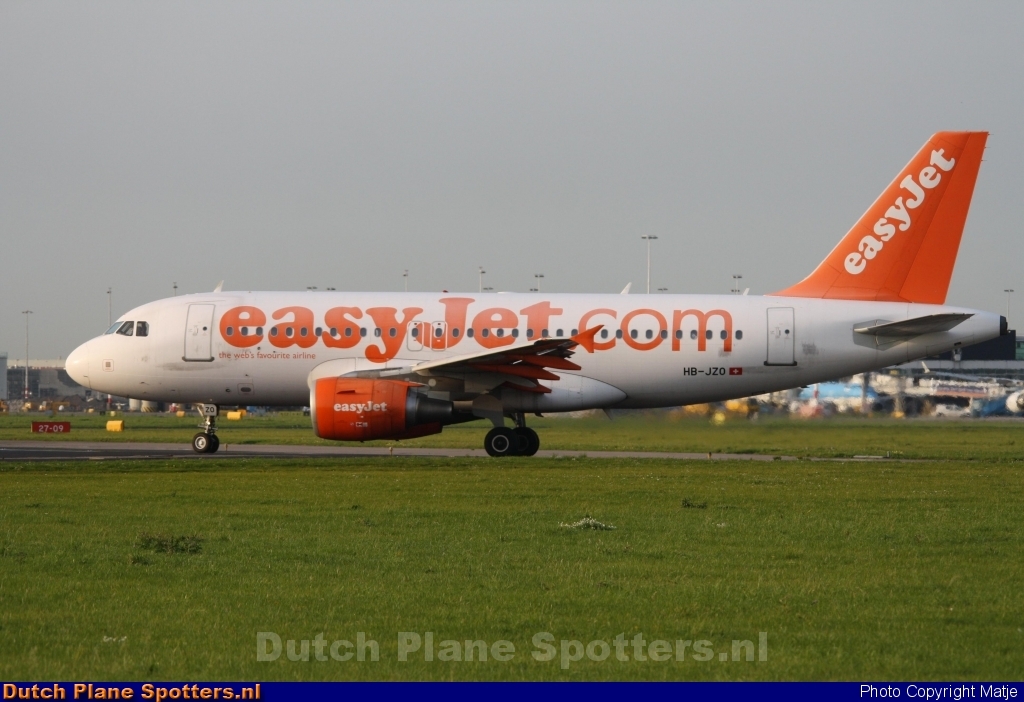 HB-JZO Airbus A319 easyJet Switzerland by Matje
