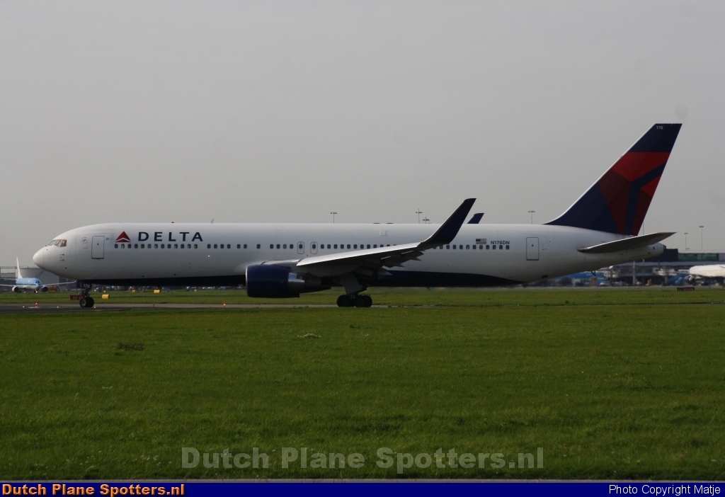 N178DN Boeing 767-300 Delta Airlines by Matje