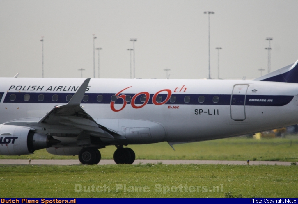 SP-LII Embraer 175 LOT Polish Airlines by Matje