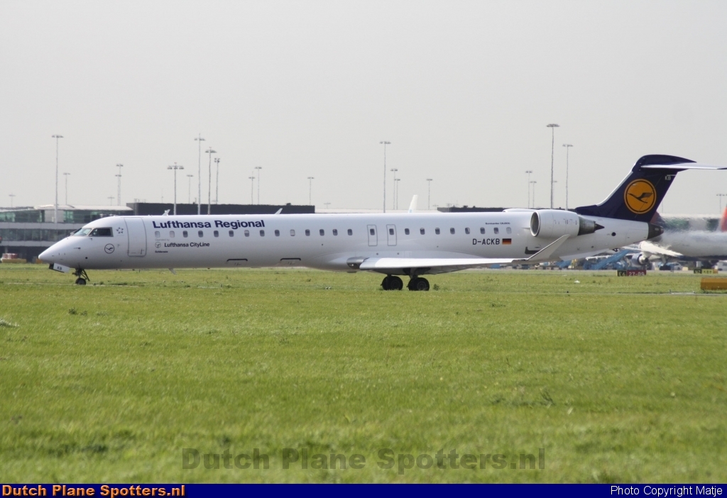 D-ACKB Bombardier Canadair CRJ900 CityLine (Lufthansa Regional) by Matje