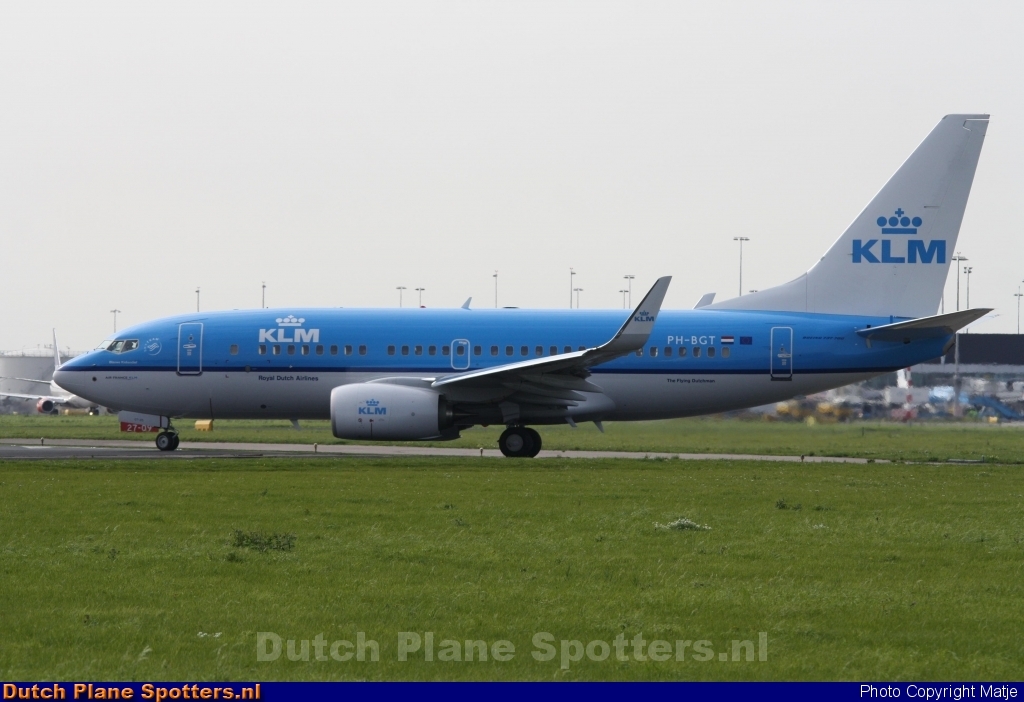 PH-BGT Boeing 737-700 KLM Royal Dutch Airlines by Matje