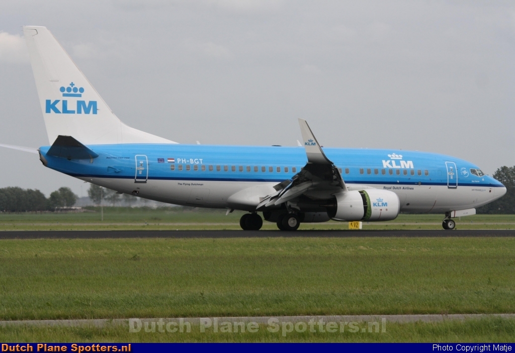 PH-BGT Boeing 737-700 KLM Royal Dutch Airlines by Matje